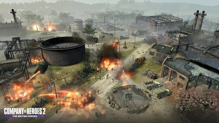 Скриншот 3 к игре Company of Heroes 2 - The British Forces