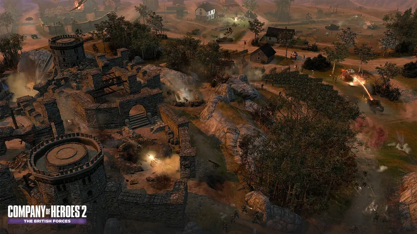 Скриншот 5 к игре Company of Heroes 2 - The British Forces