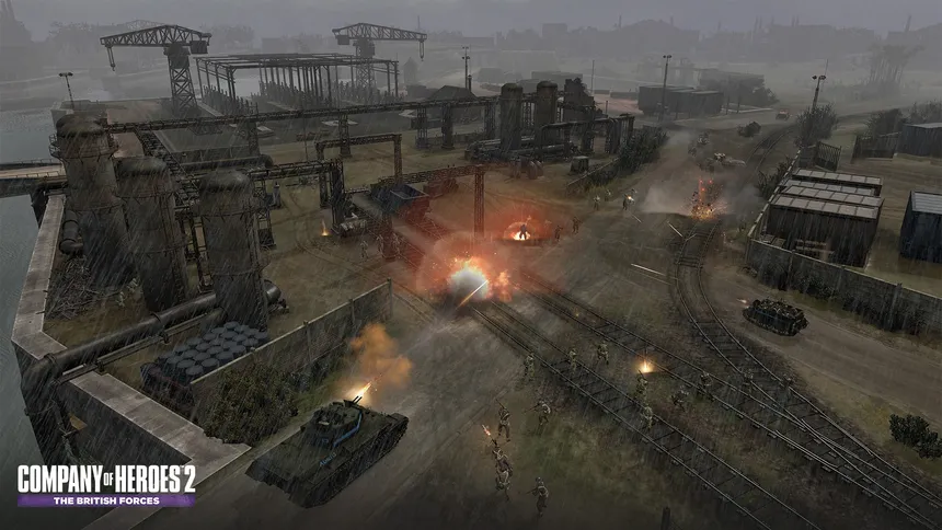 Скриншот 6 к игре Company of Heroes 2 - The British Forces