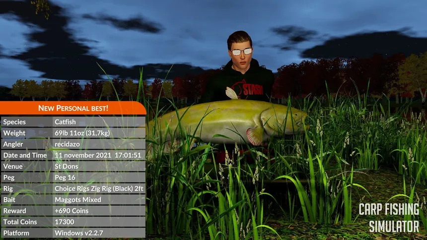 Скриншот 1 к игре Carp Fishing Simulator