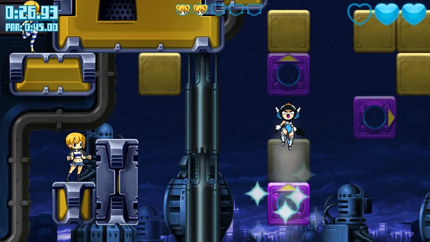 Скриншот 3 к игре Mighty Switch Force! Hyper Drive Edition