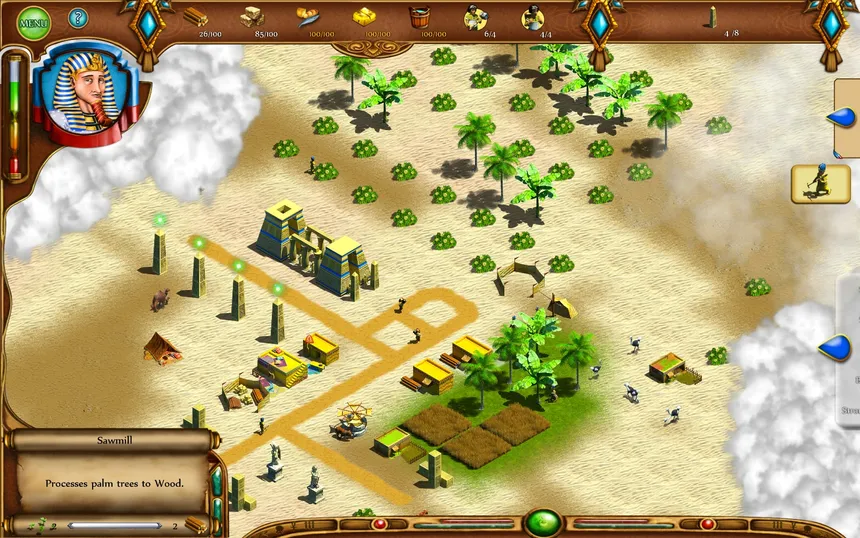 Скриншот 7 к игре Egyptian Settlement Gold