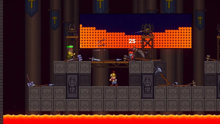 Скриншот 2 к игре Dwarven Brawl Bros