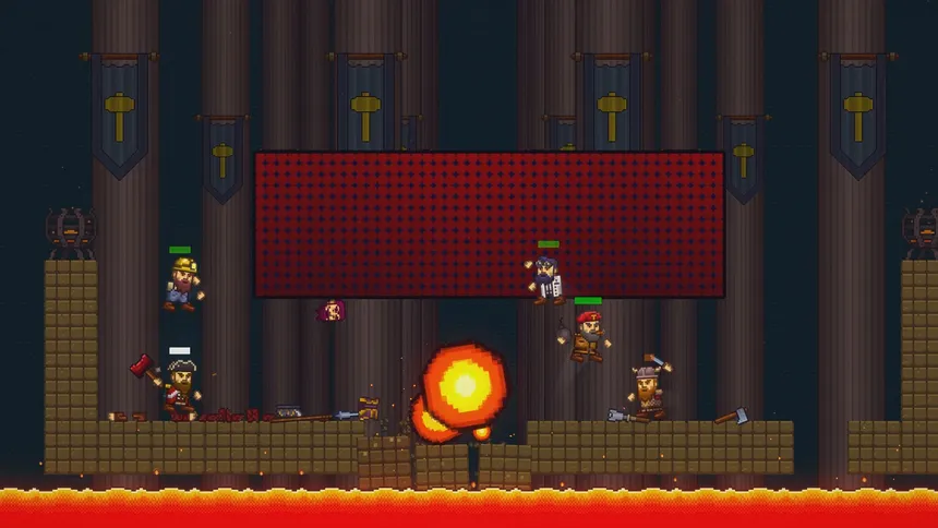Скриншот 4 к игре Dwarven Brawl Bros