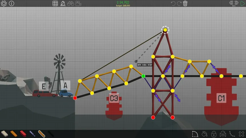 Скриншот 2 к игре Poly Bridge