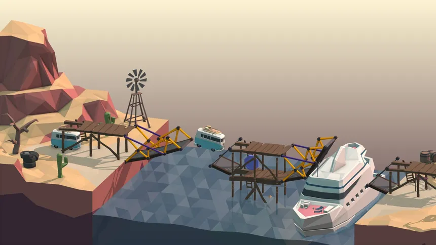 Скриншот 6 к игре Poly Bridge