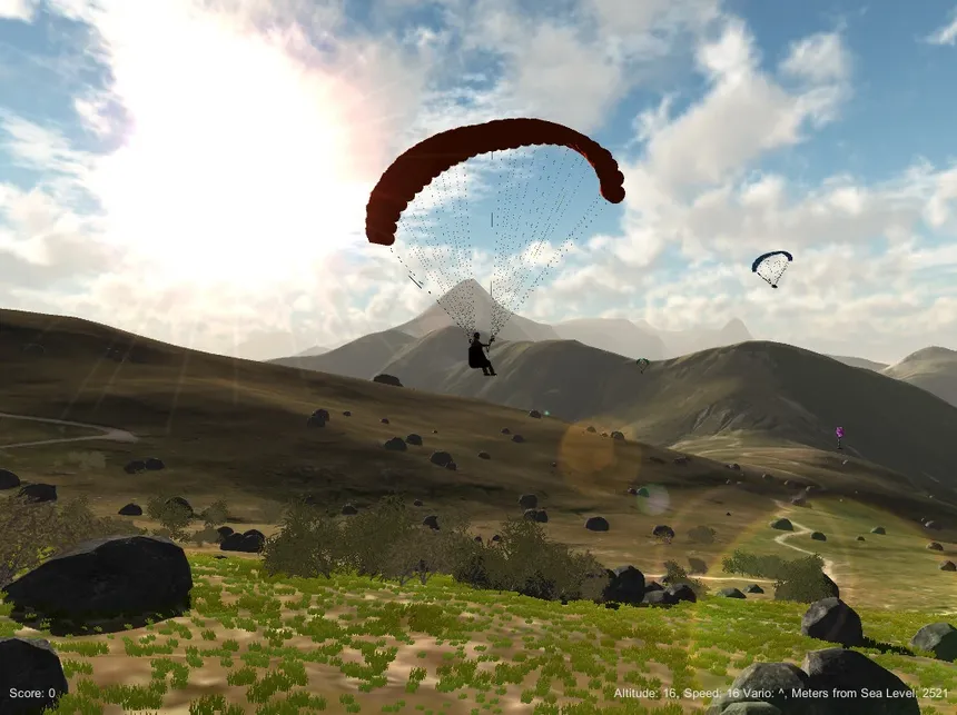 Скриншот 8 к игре 3D Paraglider