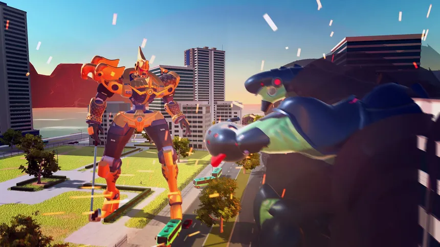 Скриншот 1 к игре 100ft Robot Golf