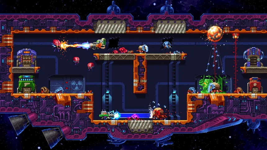 Скриншот 4 к игре Super Mutant Alien Assault