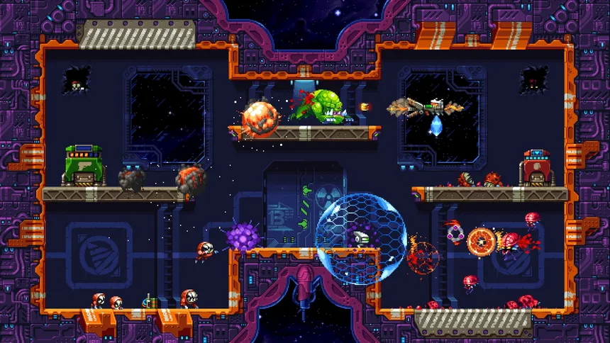 Скриншот 6 к игре Super Mutant Alien Assault