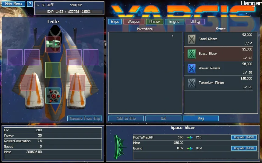 Скриншот 3 к игре Yargis - Space Melee