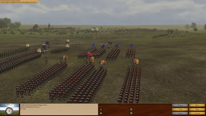 Скриншот 1 к игре Scourge of War: Waterloo