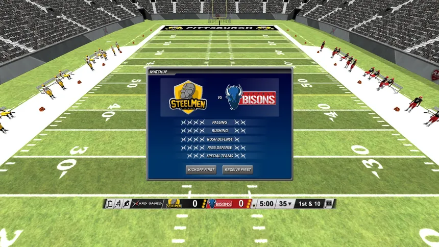 Скриншот 1 к игре Axis Football 2015