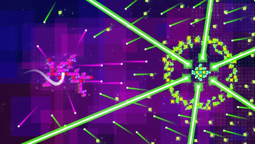 Скриншот 1 к игре Pixel Galaxy