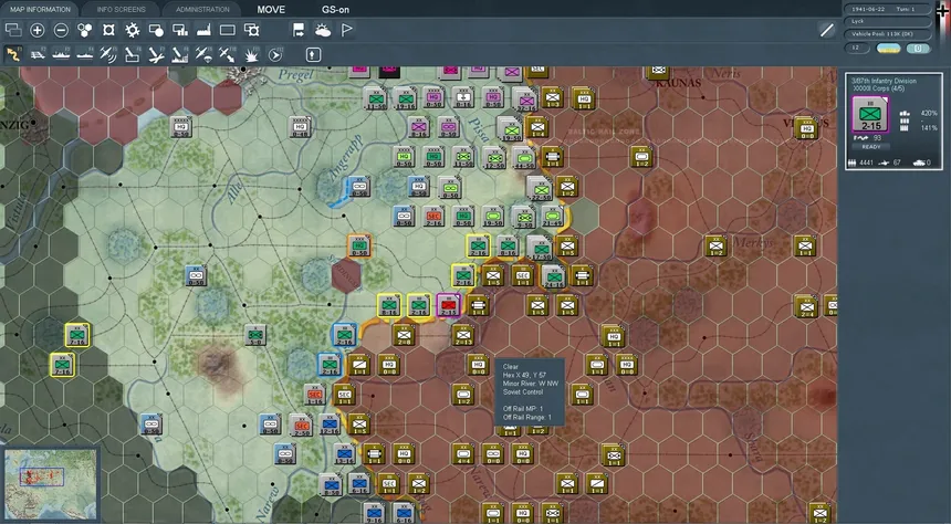 Скриншот 5 к игре Gary Grigsby's War in the East
