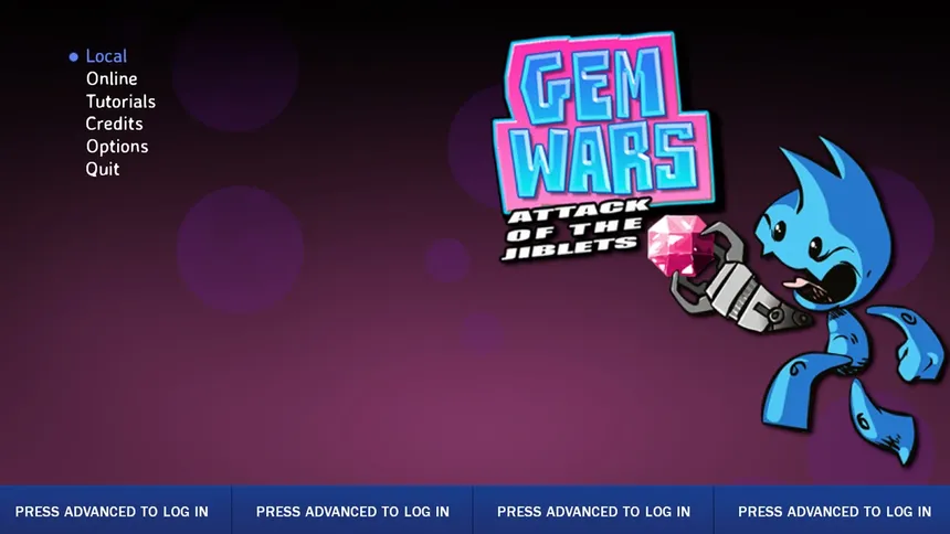 Скриншот 1 к игре Gem Wars: Attack of the Jiblets