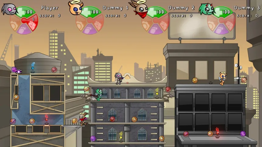 Скриншот 3 к игре Gem Wars: Attack of the Jiblets