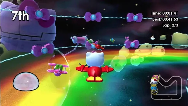 Скриншот 4 к игре Hello Kitty and Sanrio Friends Racing