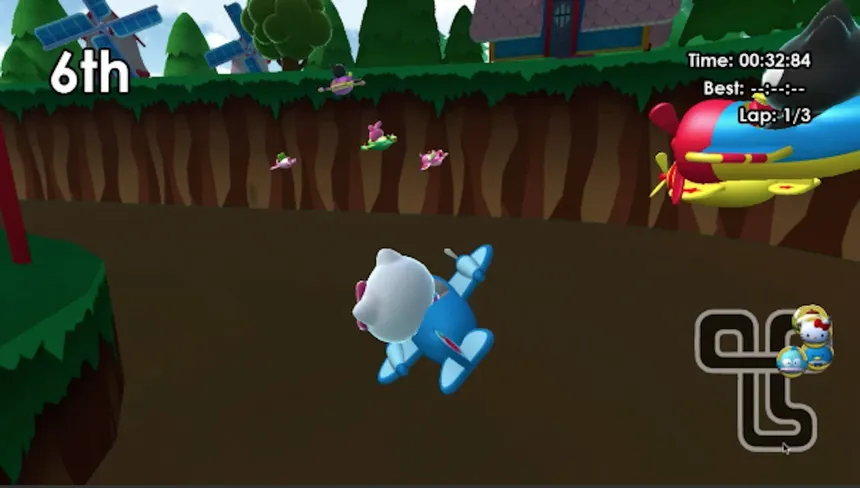 Скриншот 5 к игре Hello Kitty and Sanrio Friends Racing
