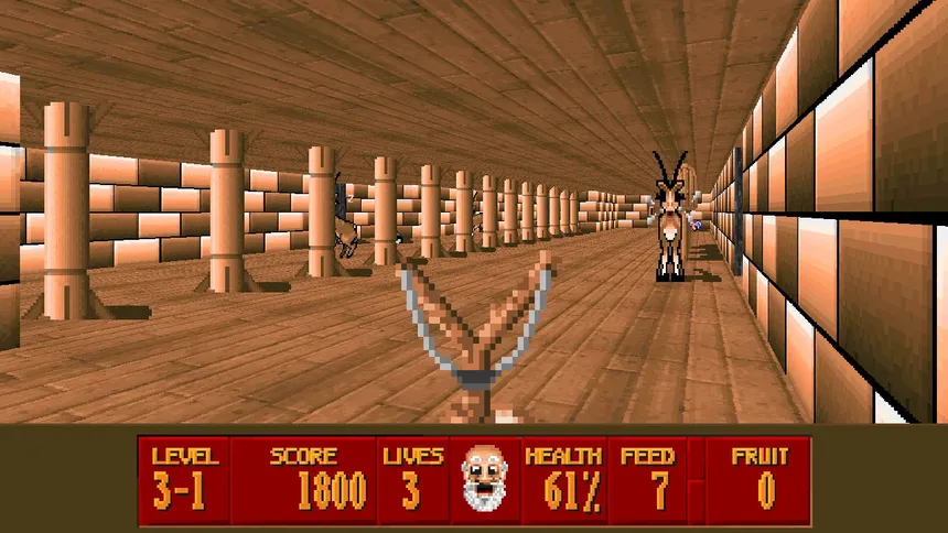 Скриншот 3 к игре Super 3-D Noah's Ark