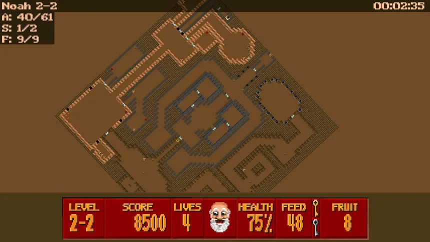 Скриншот 4 к игре Super 3-D Noah's Ark