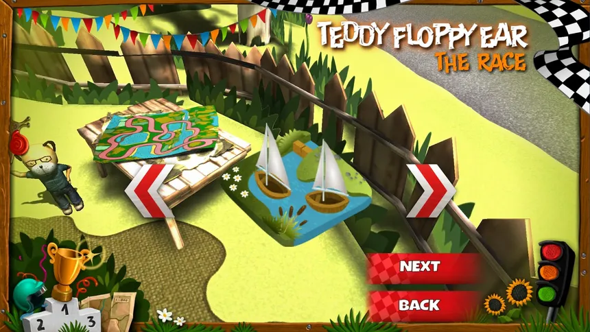 Скриншот 4 к игре Teddy Floppy Ear - The Race