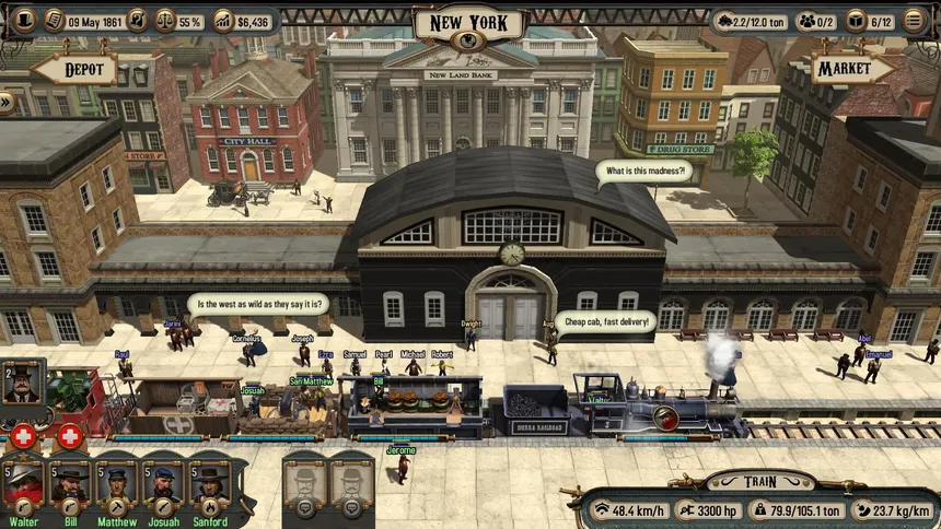 Скриншот 1 к игре Bounty Train