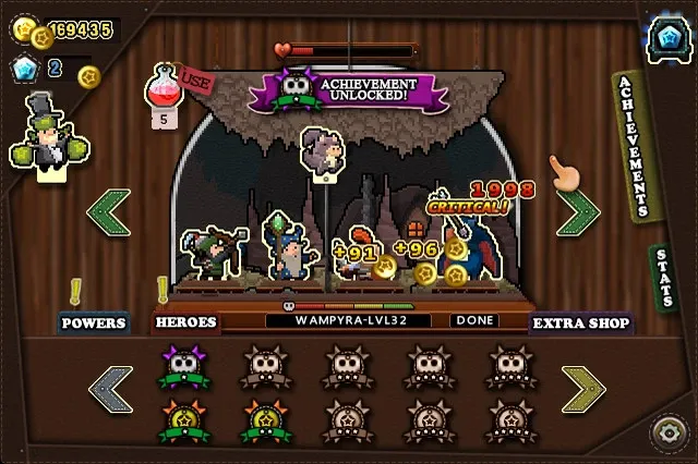 Скриншот 4 к игре Tap Heroes