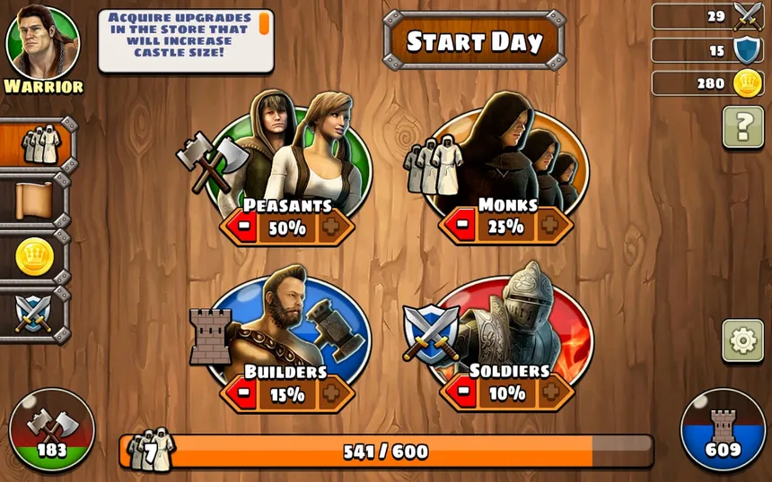 Скриншот 7 к игре Age of Castles: Warlords