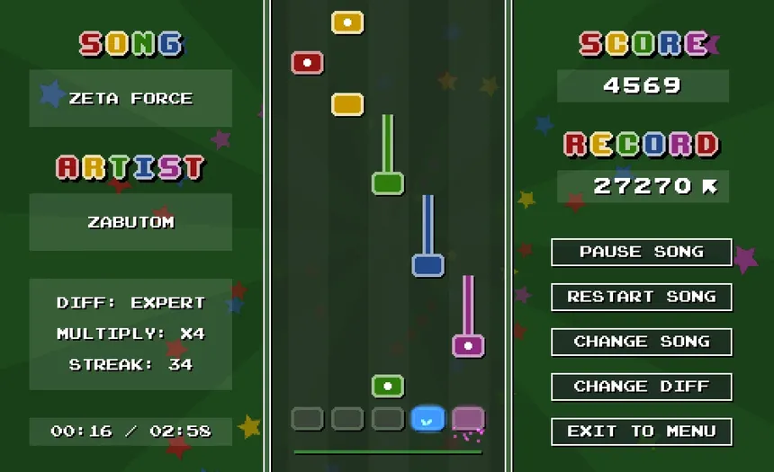 Скриншот 2 к игре Chiptune Champion