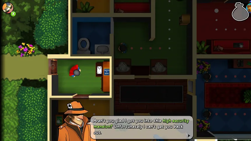 Скриншот 1 к игре Robbery Bob: Man of Steal