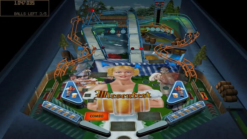 Скриншот 1 к игре Fantastic Pinball Thrills