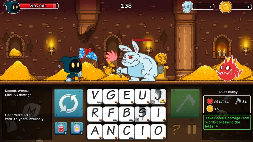 Скриншот 2 к игре Letter Quest: Grimm's Journey Remastered