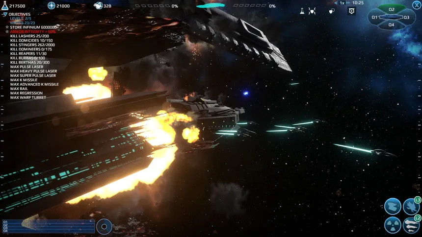 Скриншот 3 к игре Infinium Strike