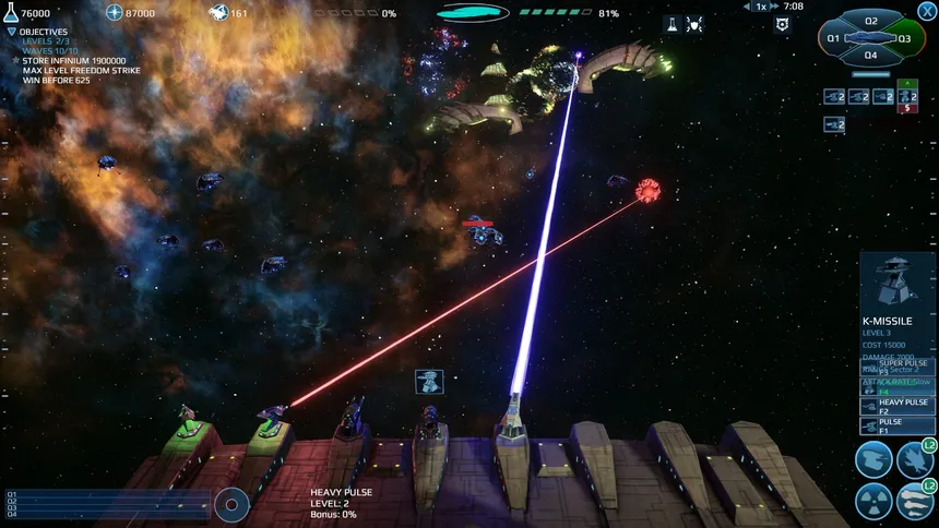 Скриншот 5 к игре Infinium Strike