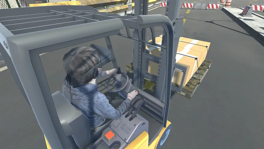 Скриншот 1 к игре Fork Truck Challenge