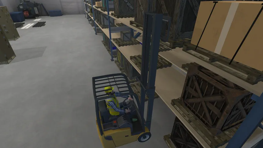 Скриншот 2 к игре Fork Truck Challenge