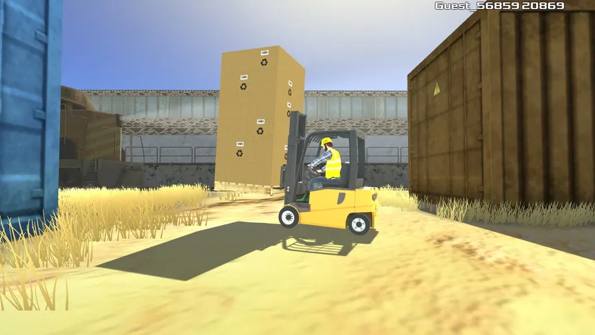 Скриншот 4 к игре Fork Truck Challenge