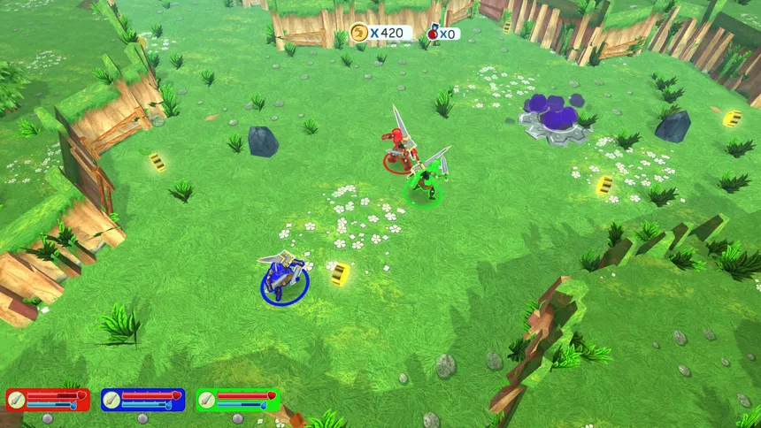 Скриншот 1 к игре Questria: Rise of the Robot Skullfaces