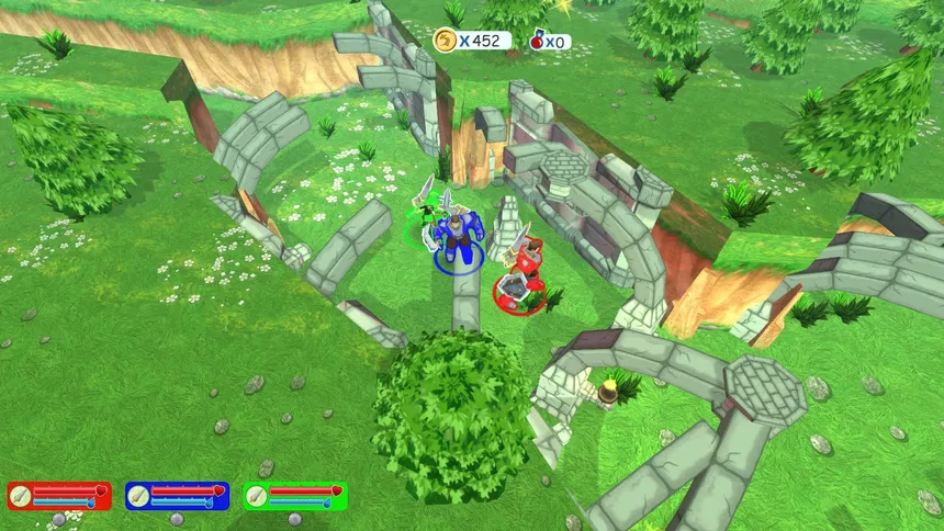 Скриншот 2 к игре Questria: Rise of the Robot Skullfaces