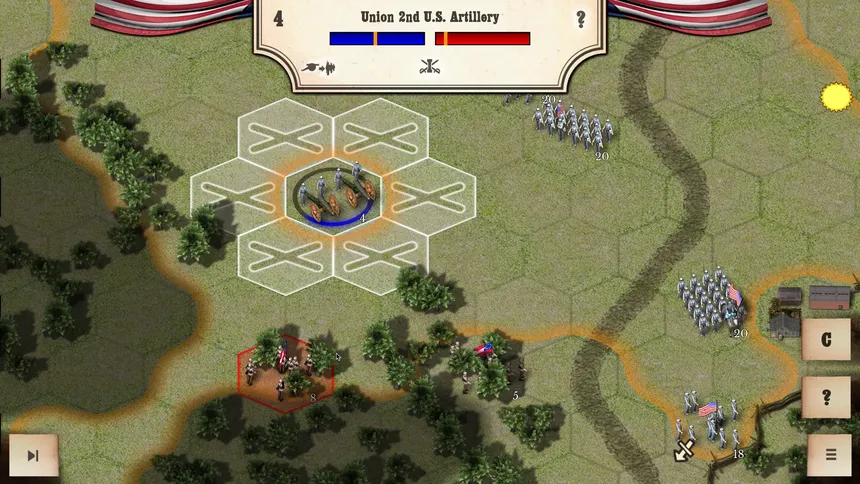 Скриншот 3 к игре Civil War: Bull Run 1861