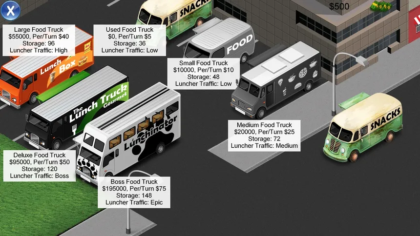 Скриншот 3 к игре Lunch Truck Tycoon