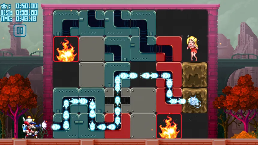 Скриншот 4 к игре Mighty Switch Force! Hose It Down!