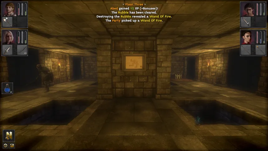 Скриншот 4 к игре The Deep Paths: Labyrinth Of Andokost
