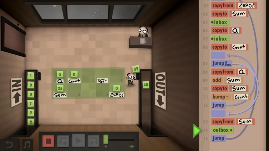 Скриншот 6 к игре Human Resource Machine