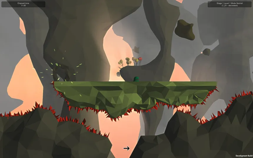 Скриншот 1 к игре SLIDE: platformer