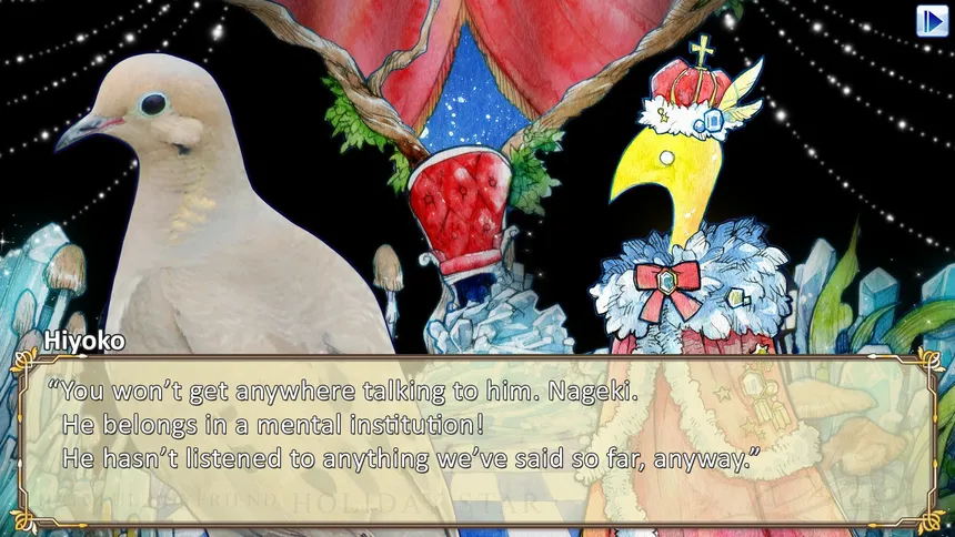 Скриншот 2 к игре Hatoful Boyfriend: Holiday Star