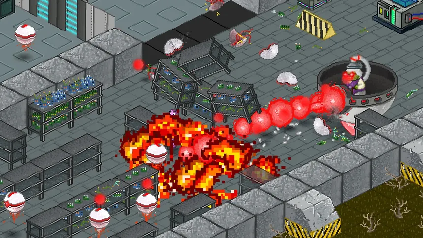 Скриншот 1 к игре Patchman vs. Red Circles