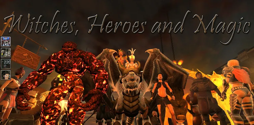 Скриншот 4 к игре Witches, Heroes and Magic
