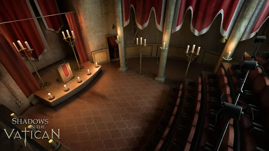 Скриншот 4 к игре Shadows on the Vatican - Act II: Wrath